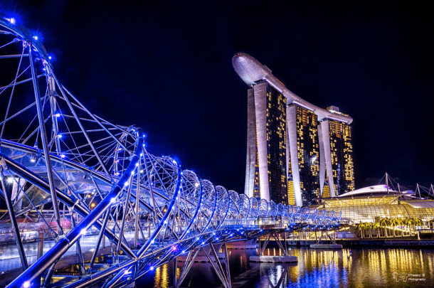 Helix bridge