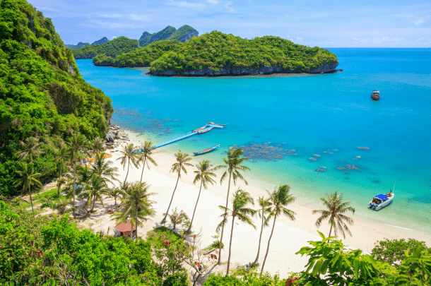 Lamai beach