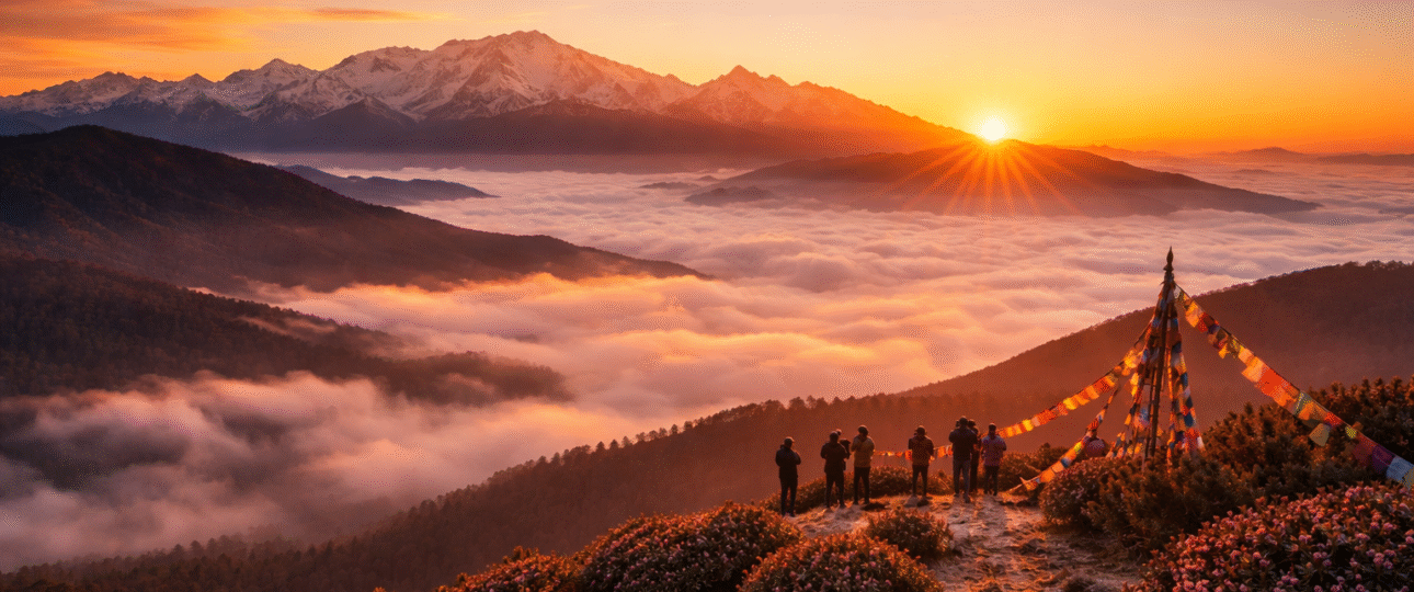 Sandakphu sunrise experience