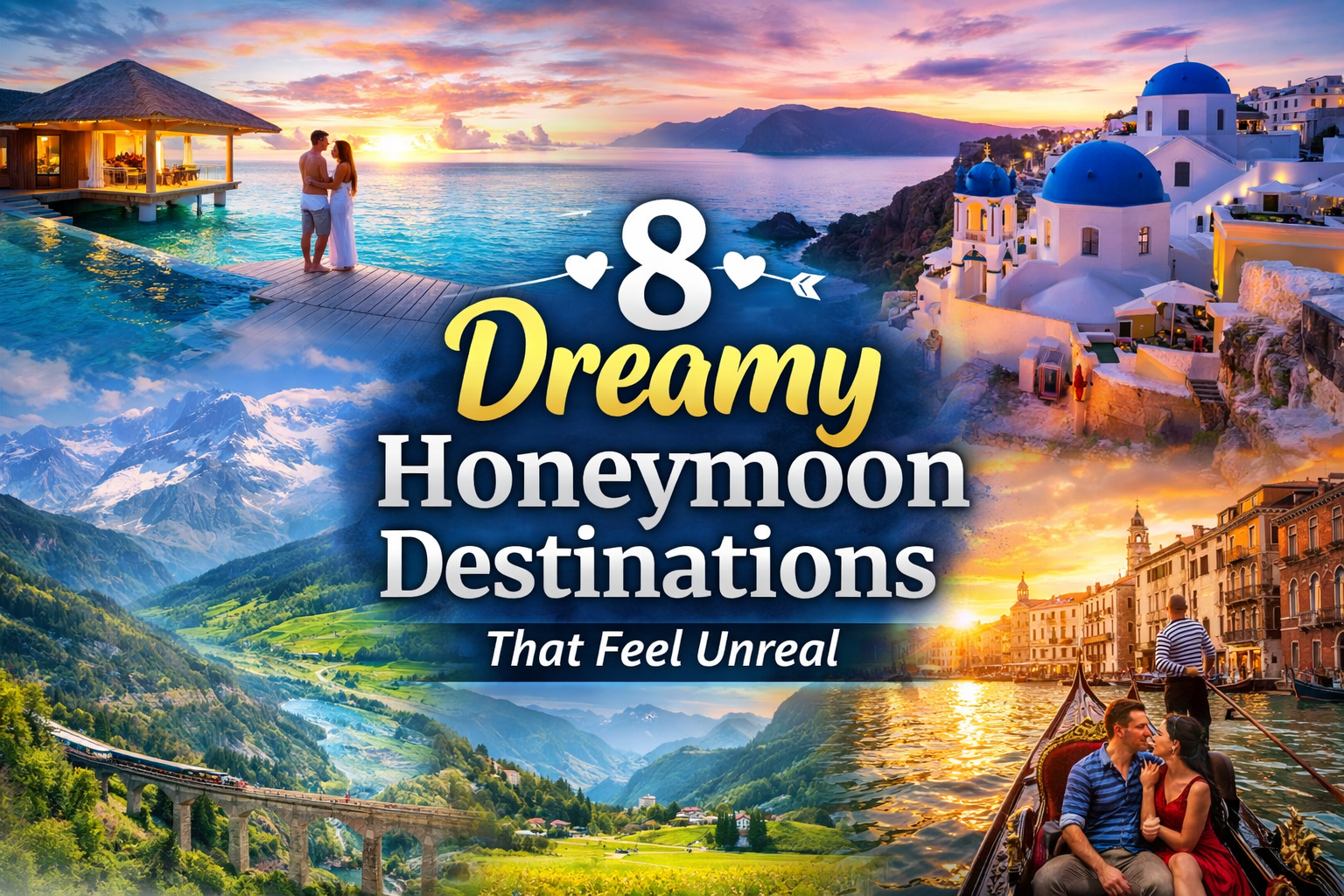Dreamy honeymoon destinations