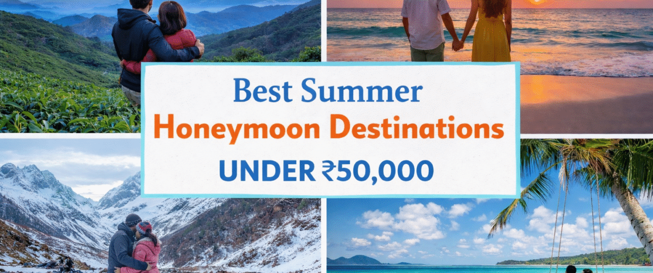 Best Summer Honeymoon Destinations Under ₹50,000