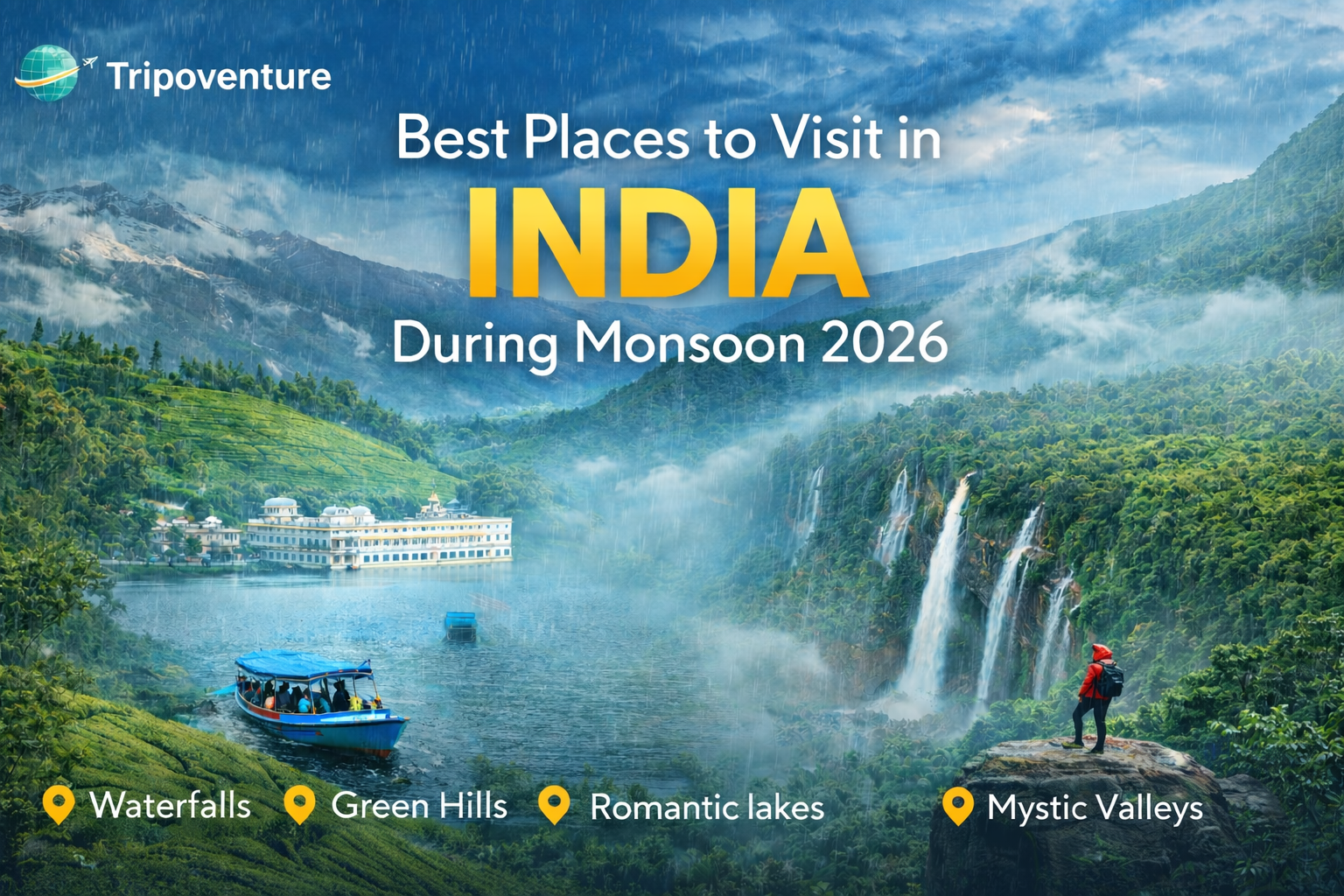 Best Places to Visit in India During Monsoon 2026