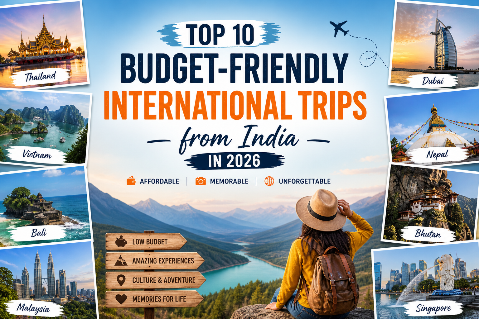 Budget-Friendly International Trips from India