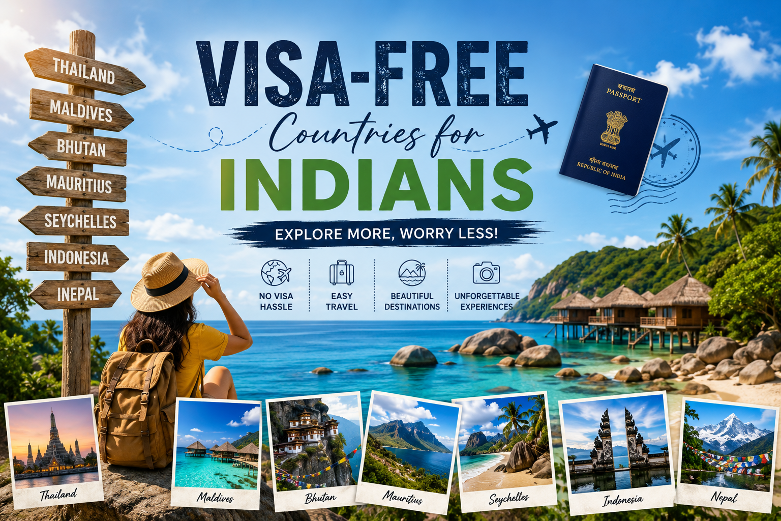 Visa-Free Countries for Indians in 2026
