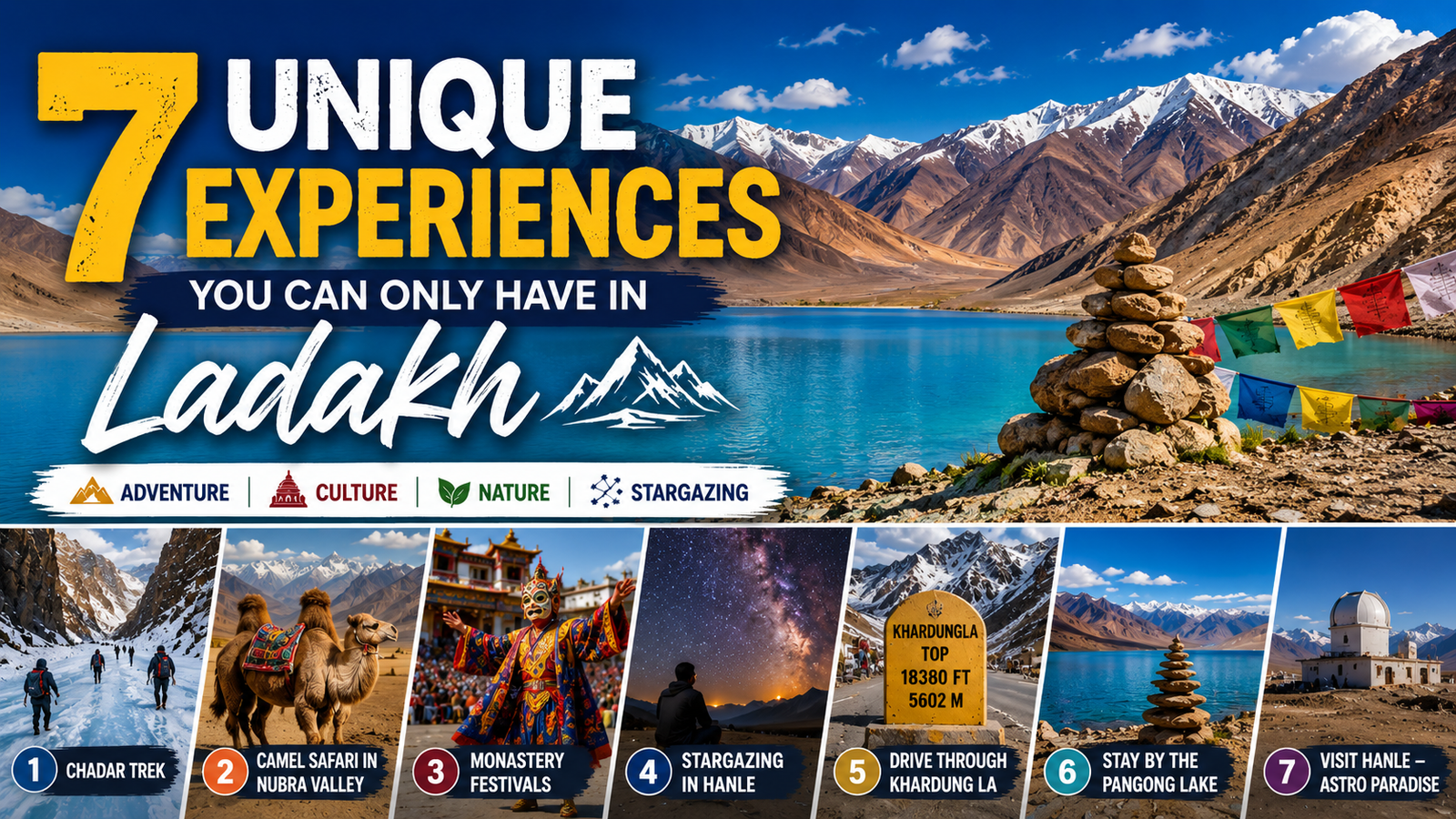Unique Experiences in Ladakh