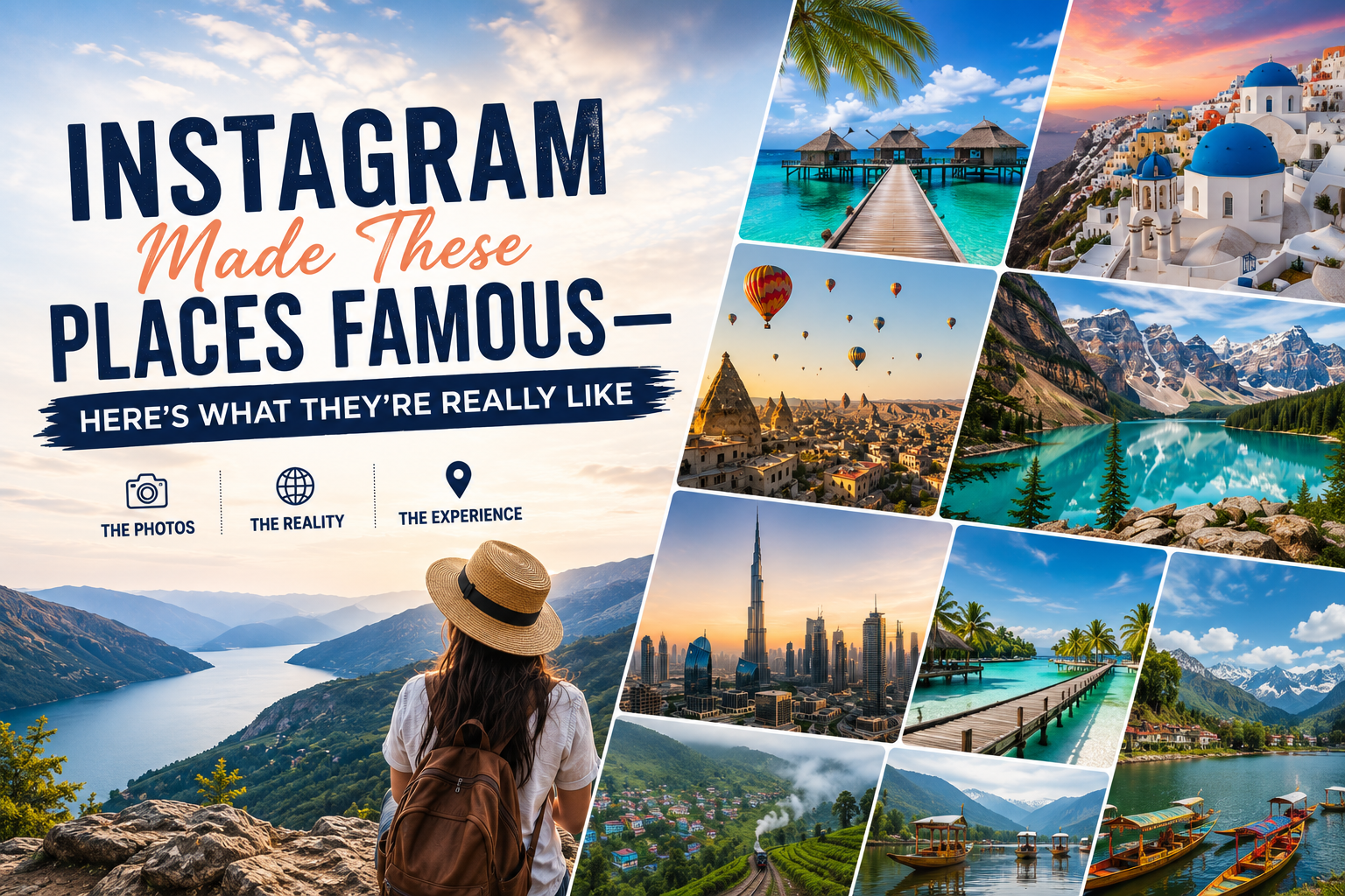 Instagram famous travel destinations